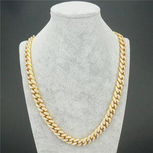 VVS1 Moissanite Cuban Link Chain Bracelet