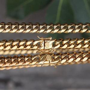 Gold Miami Cuban Link Chain