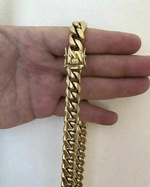 Gold Miami Cuban Link Chain